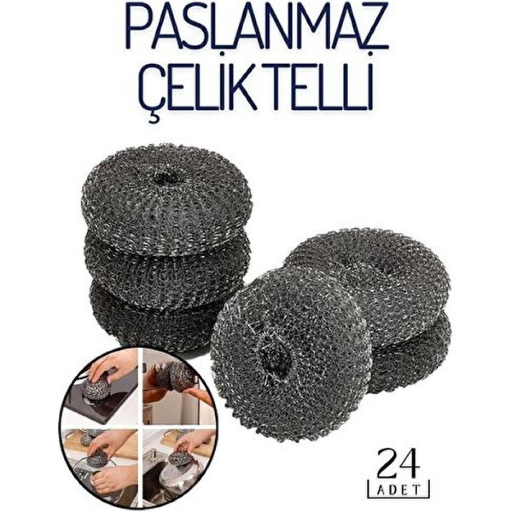 EcoGoods Transformacion Çelik Tel Bulaşık Teli Vick Design 24 Lü 718627 Bulaşık Yıkama Fiyatı