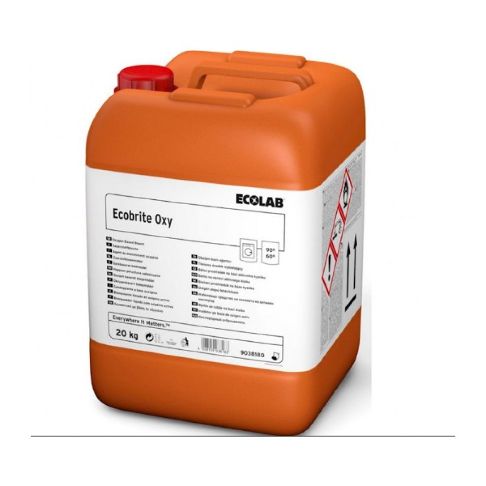 Ecolab Ecobrite Oxy 20 kg (End. Çamaşır Makinesi Sıvı Oksijen Bazlı Ağartıcı) Çamaşır Deterjanı Fiyatı