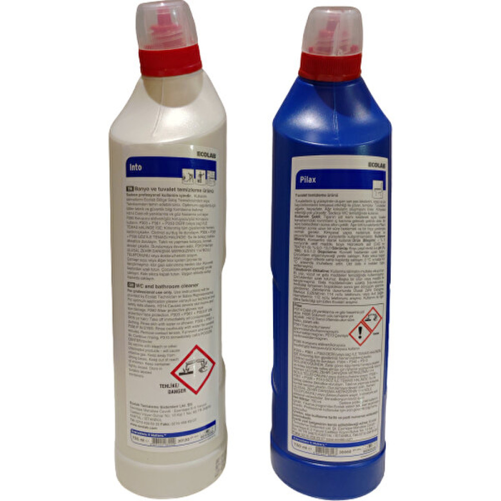 Ecolab Into 750 ml + Ecolab Pilax 750 ml 2'li - 1,5 kg Temizlik Malzemeleri Fiyatı