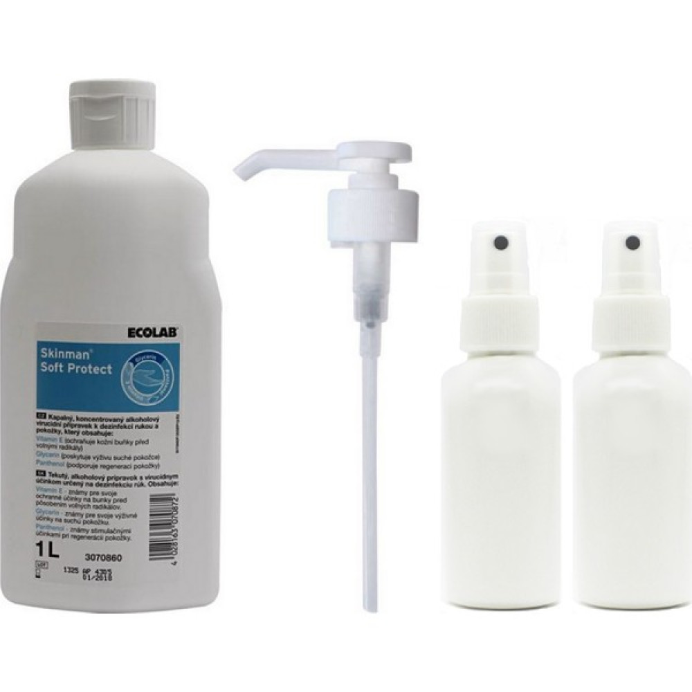 Ecolab Skinman Soft El Dezenfekte Seti - 1 lt Hijyen ve Temizlik Fiyatı
