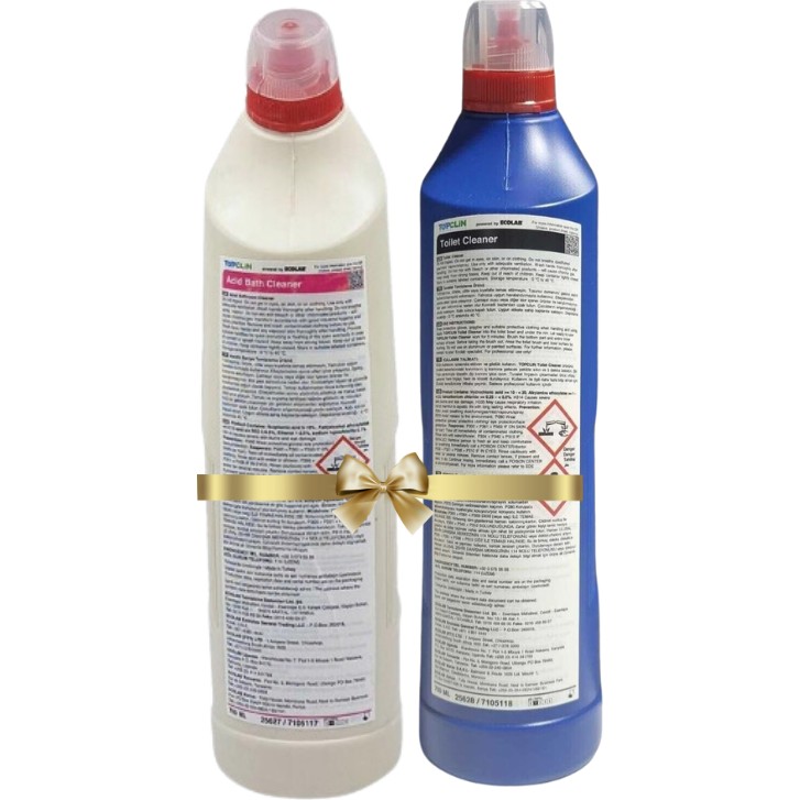 Ecolab Topclın Banyo + Tuvalet Temizleyici 750 ml Deterjan ve Temizlik Ürünleri Fiyatı