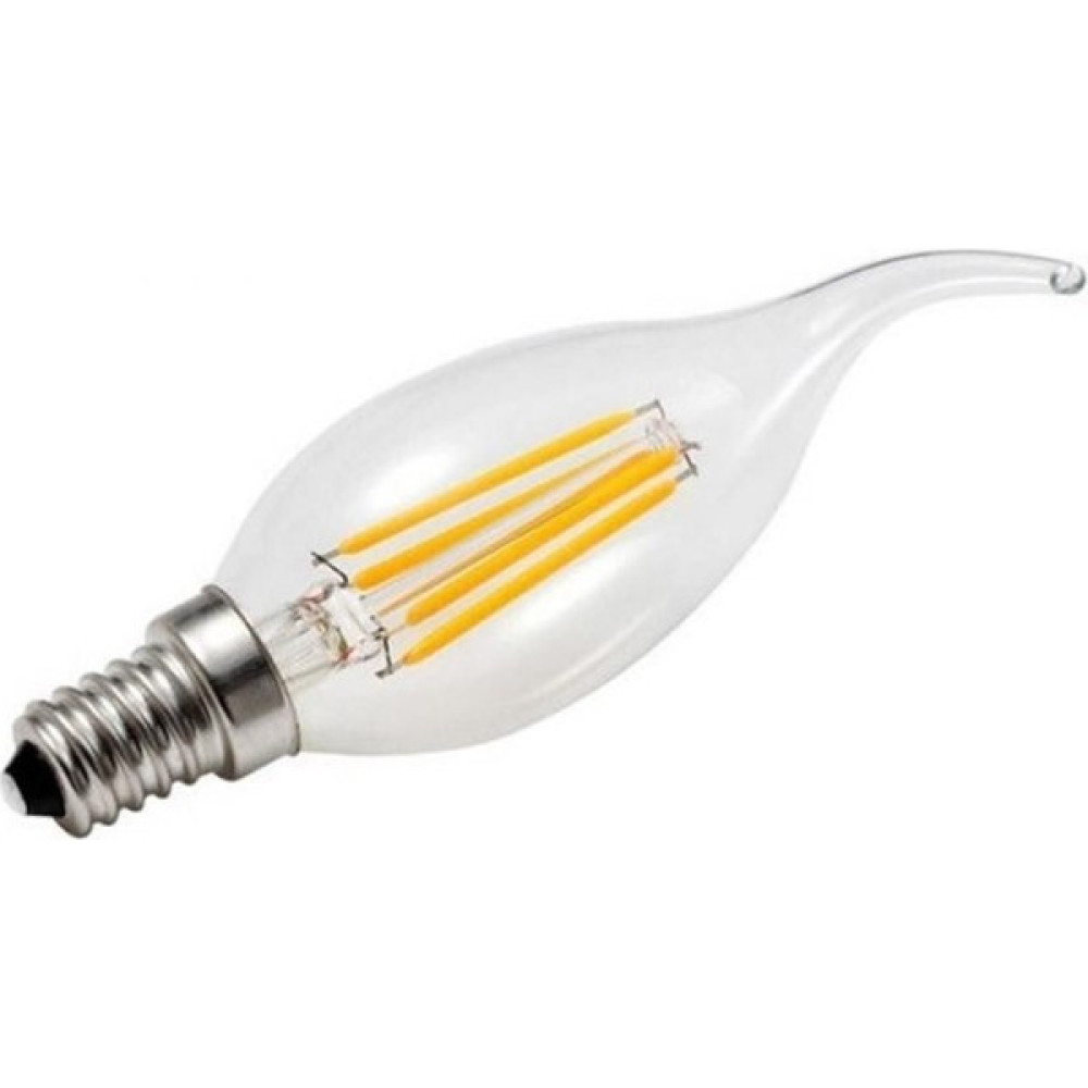 Ecolite 4W =40 W Sarı Işık Kıvrık LED Flament Klasik Şeffaf E14 Duy Mum Ampül 3 Adet - Yok Tasarruflu Ampul Fiyatı