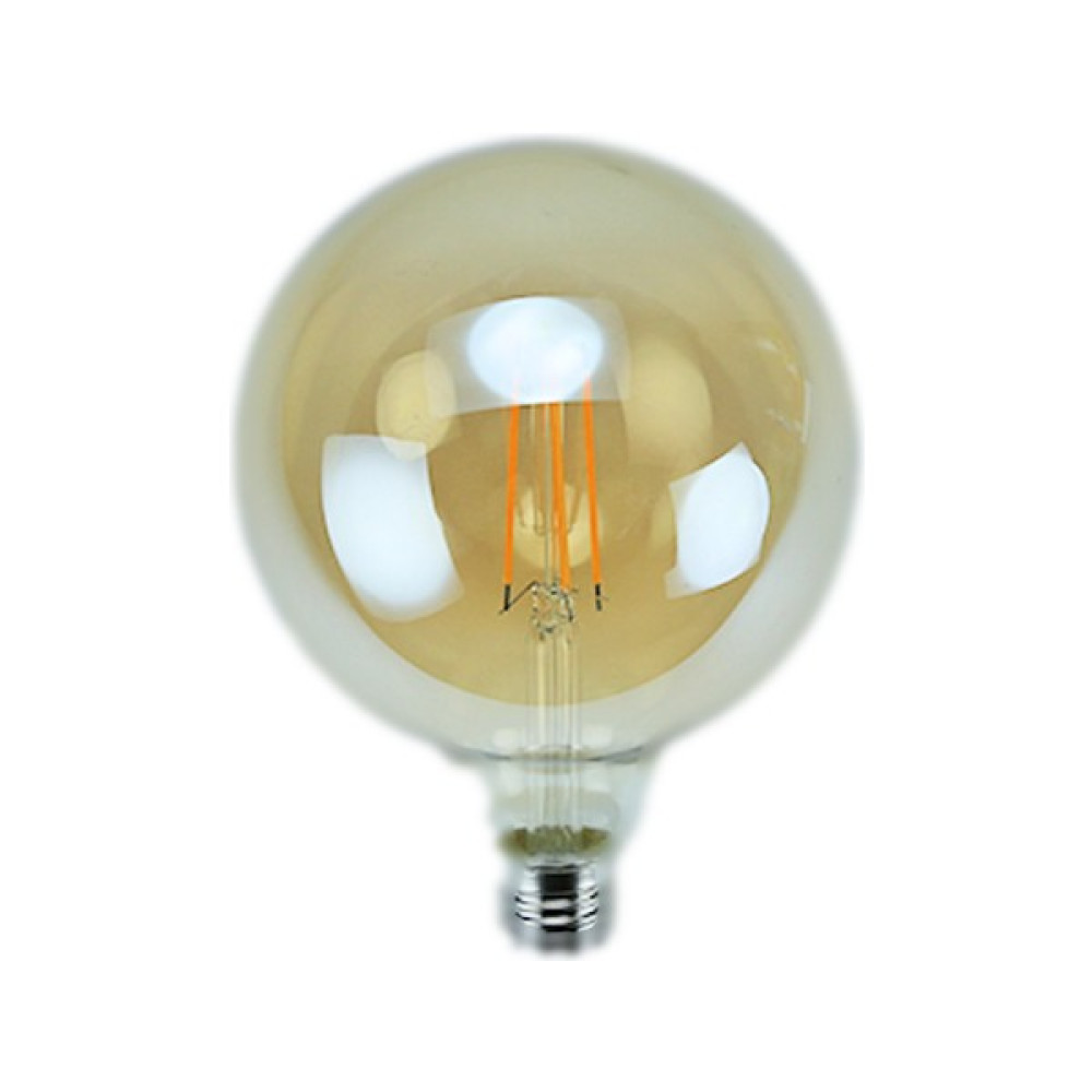 Ecolite 7,5W 220-240V 750LM 2200K E27 G95 Gold Cam Dimli LED Flam - Sarı Led Aydınlatmalar Fiyatı