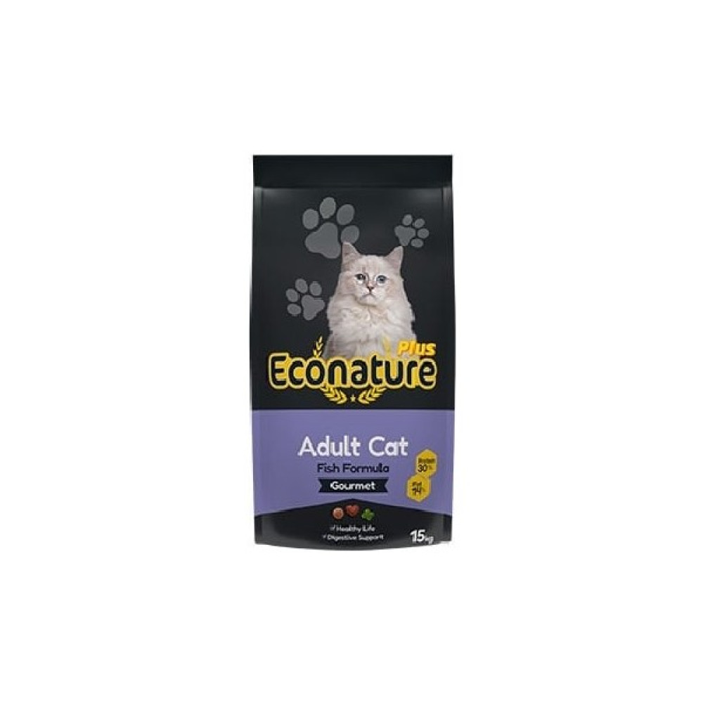 Econature Plus Gurme Balıklı Yetişkin Kedi Maması 15 kg Evcil Hayvan Ürünleri Fiyatı