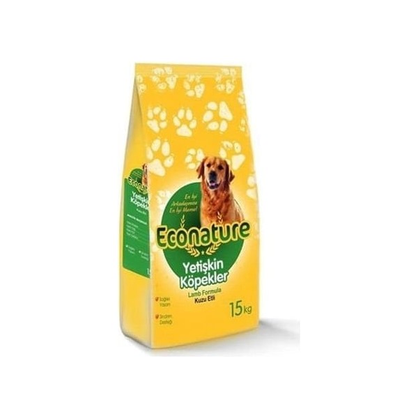 Econature Plus Kuzu Etli Yetişkin Köpek Maması 15 kg Evcil Hayvan Ürünleri Fiyatı