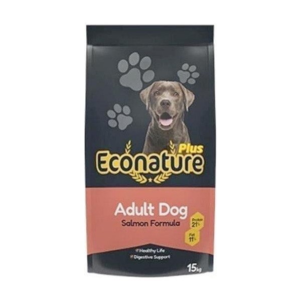 Econature Plus Somonlu Yetişkin Köpek Maması 15 kg Evcil Hayvan Ürünleri Fiyatı