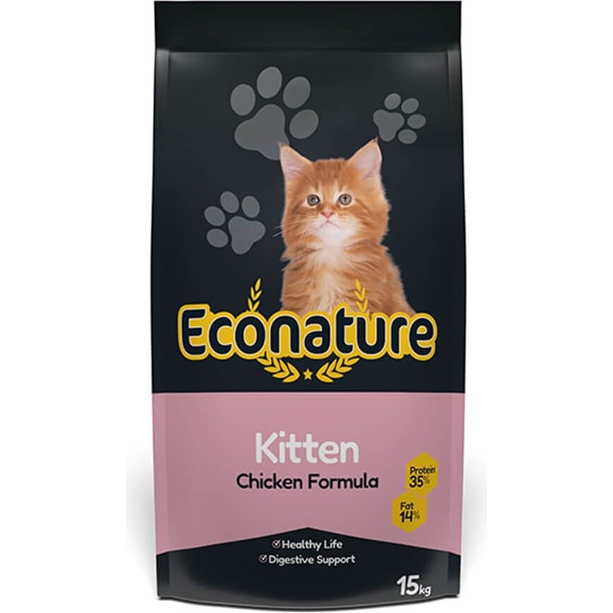 Econature Tavuklu Yavru Kedi Maması 15 kg Evcil Hayvan Ürünleri Fiyatı