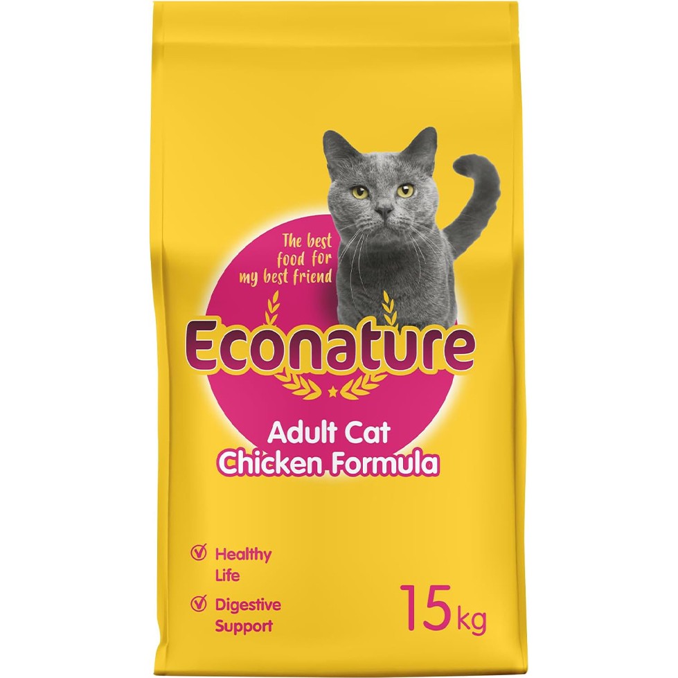 Econature Tavuklu Yetişkin Kedi Maması 15KG Ekonomik Mama Segmenti ile Sağlıklı Beslenme Evcil Hayvan Ürünleri Fiyatı