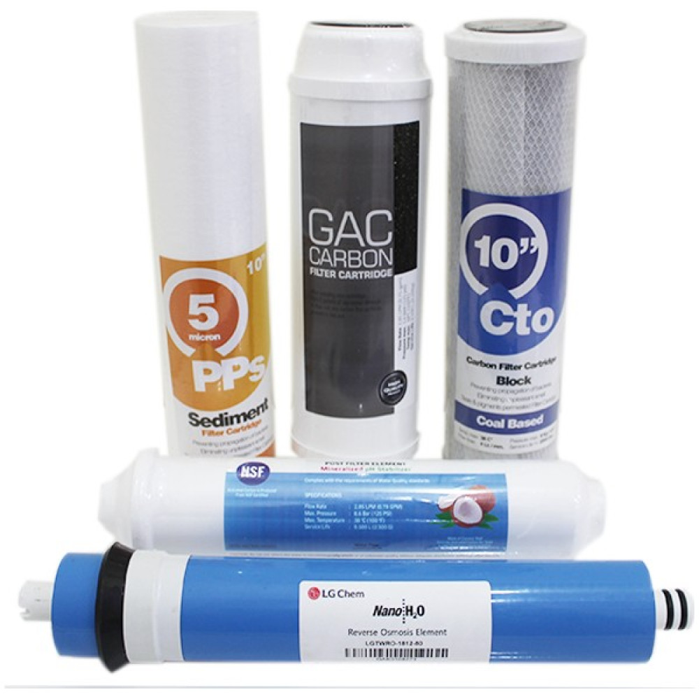 Ecoplus Su Arıtma Cihazı 5'li Filtre Seti Bahçe Makinesi Aksesuar & Yedek Parça Fiyatı