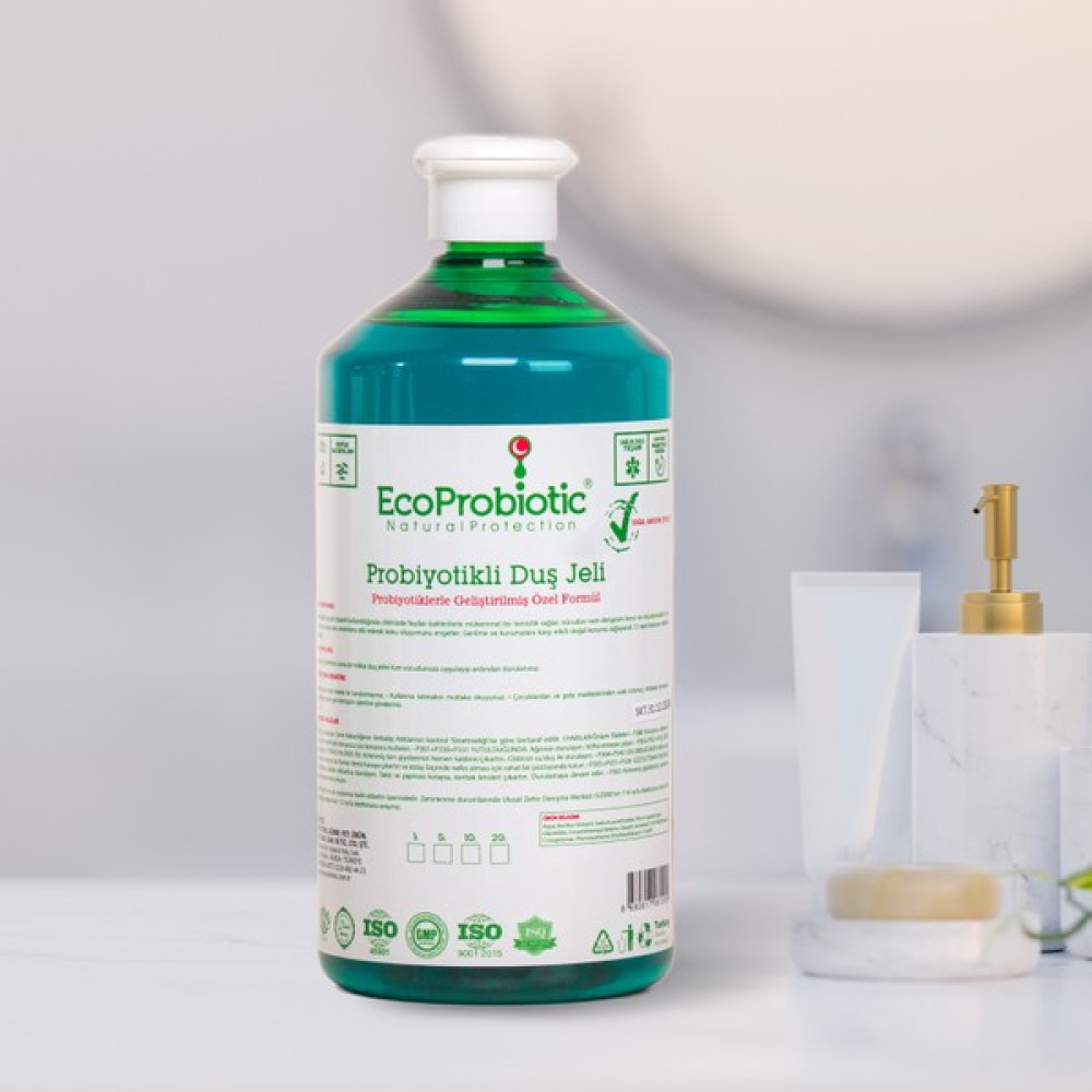 Ecoprobiotic Besleyici Nemlendirici Ter Kokusu Önleyici Duş Jeli New Form 1 Lt - 1000 ml Duş Jelleri ve Banyo Köpükleri Fiyatı