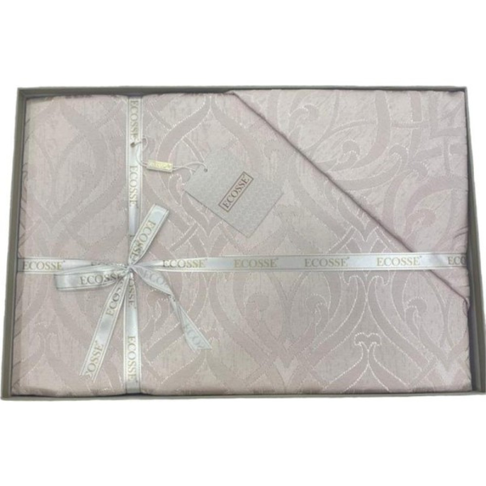 Ecosse Arbella Şönil Çift Kişilik Yatak Örtüsü ve Yastık Kılıfı Edera Pudra - 240 x 250 cm Yatak Örtüsü Fiyatı
