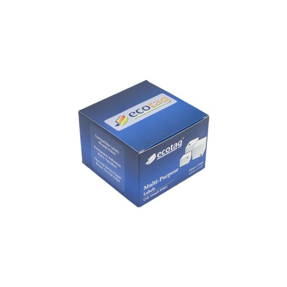 Ecotag Dymo Muadili Çok Amaçlı Etiket 32 mm x 57 mm 1000 Adet S0722540 Etiket Makinesi Fiyatı