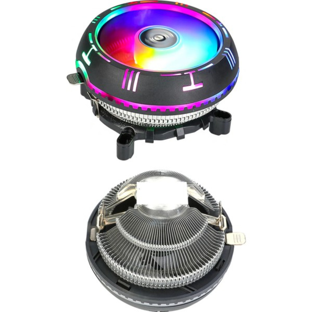 Ecoyom 3 Pın Hidrolik Rgb Cpu Soğutucu Fan Cpu Fanı Rainbow Ufo Işlemci Fanı Amd Intel Uyumlu Soğutucular Fiyatı