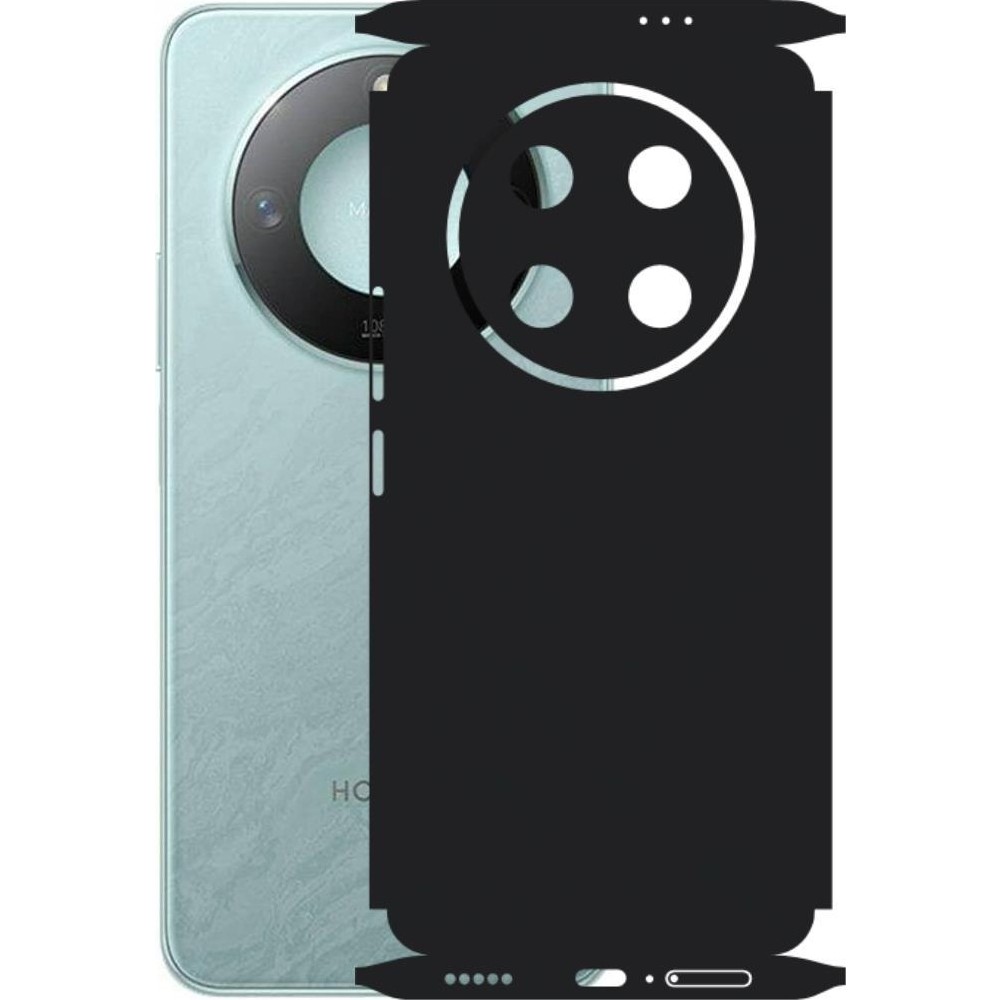 ECR MOBILE Honor Magic 7 Lite ile Uyumlu 360 Arka Kaplama - Mat Siyah Cep Telefonu Fiyatı