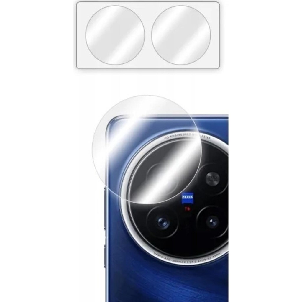 ECR MOBILE Vivo X200 Pro Esnek Nano Kamera Lens Koruyucu 2 Adet - Şeffaf Cep Telefonu Fiyatı