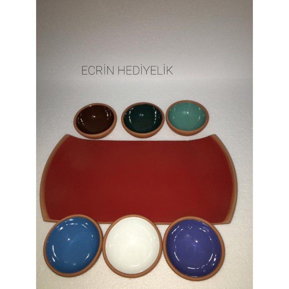 Ecrin Kesik Servis Tabağı 6lı Kase Kahvaltı Takımı Fiyatı