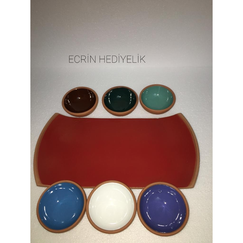 Ecrin Kesik Servis Tabağı 6lı Kase Diğer Fiyatı