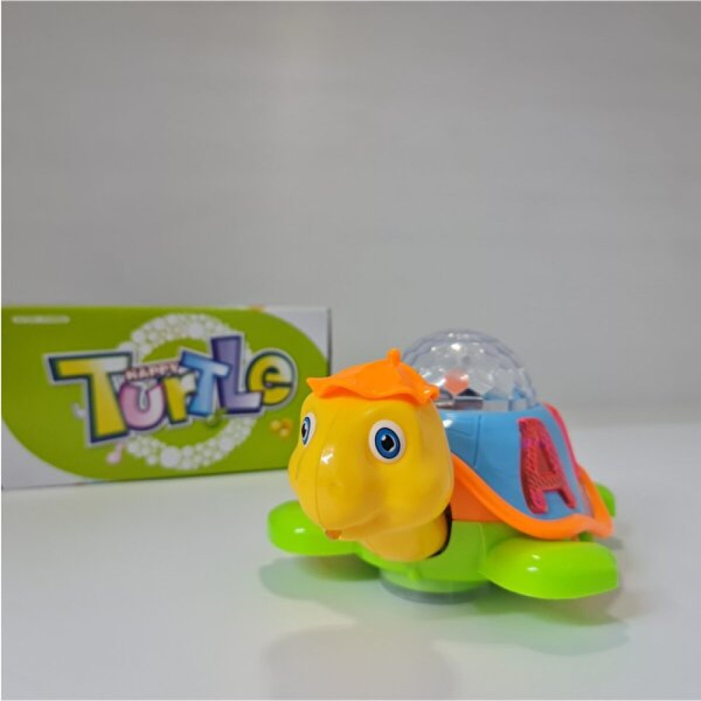 Ecrin Su Oyuncak Mutlu Kaplumbağa 3D Işıklı ve Müzikli Hareketli - Yeşil Bebek Oyuncakları Fiyatı