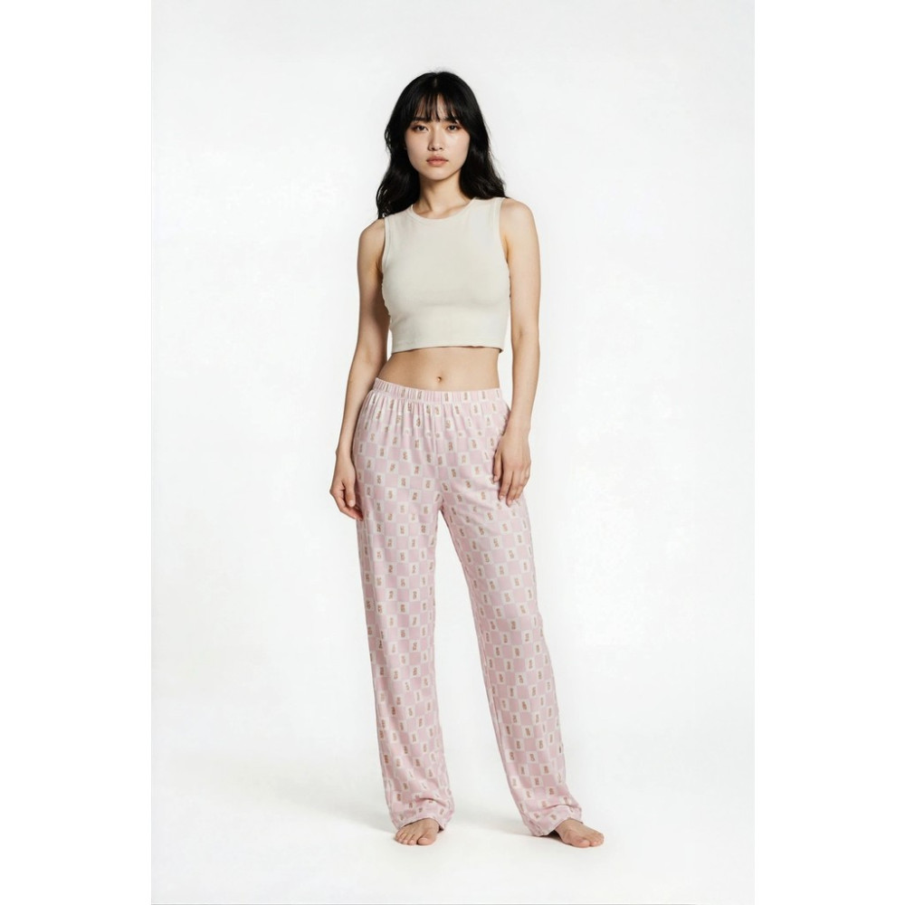 Ecrou Kadın Pudra Sleepy Tdy Tek Pijama Pantolon Kadın Pijama Fiyatı