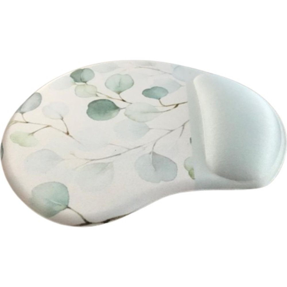 Ecuy Bilek Destekli Mouse Pad Rahat Kullanımlı Desenli Mous Ped Yumuşak Dokunuşlu Ergonomik Mouse Pad - Beyaz Mouse Pad Fiyatı