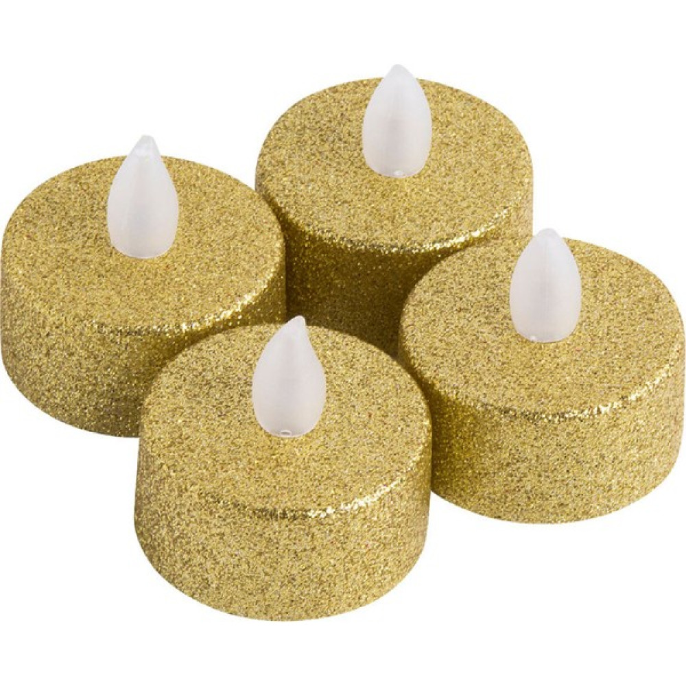 Ecuy Dekoratif Mum 4'lü Alev Yanma Efektli LED Mum Tealight LED Model Işıklı Tealight Mum Pilli - 4 Adet Dekoratif Mum Fiyatı