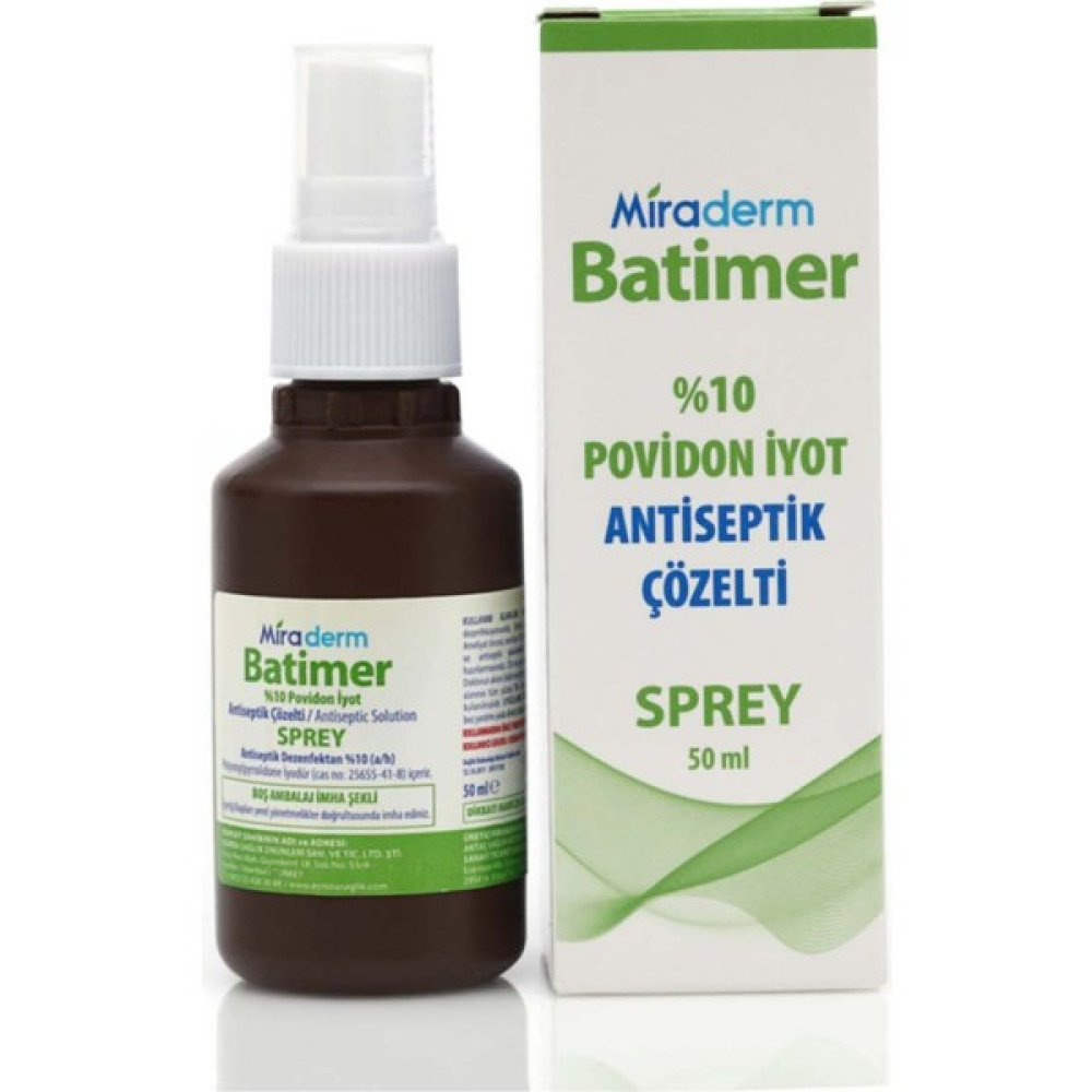Ecza Antıseptık Çözelti Siprey 50ml - 10 ml Hijyen ve Temizlik Fiyatı