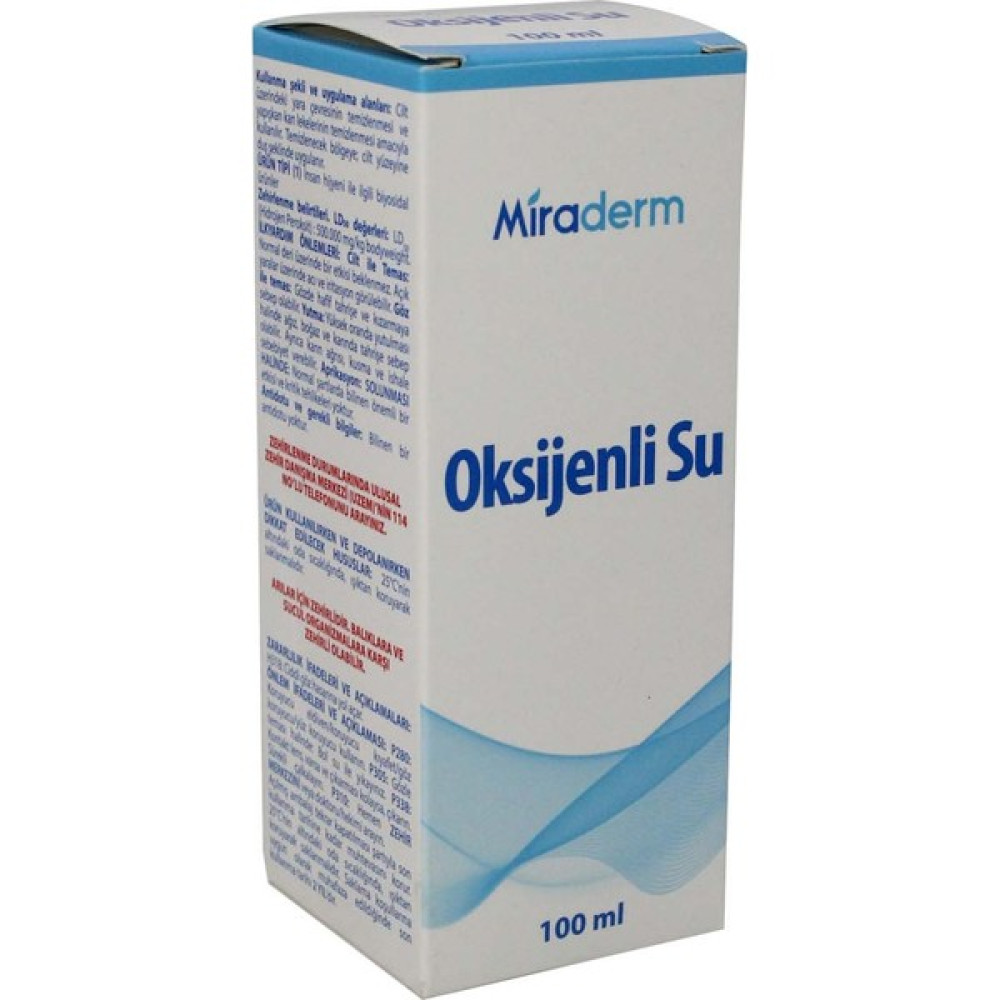 Ecza Oksijenli Su 100 Ml - 10 ml Hijyen ve Temizlik Fiyatı