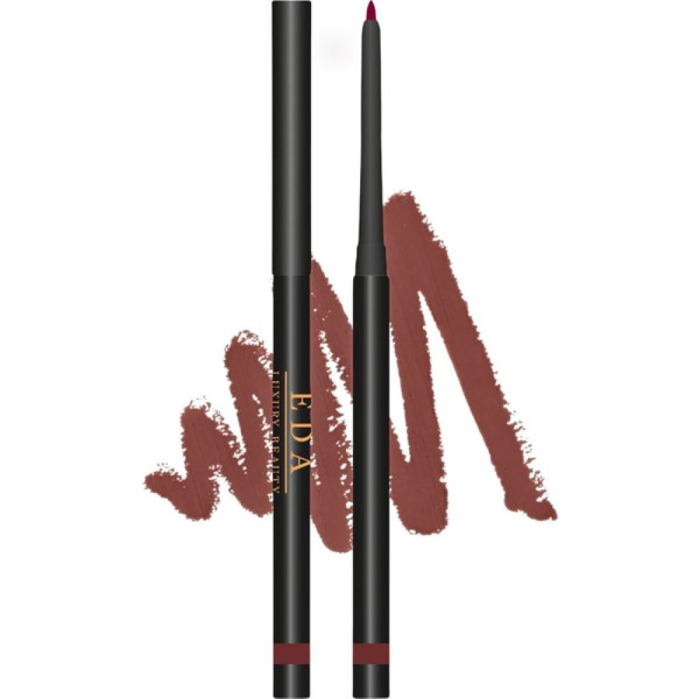 Eda Luxury Beauty Kahverengi Automatic Lipliner Lüks Kremsi Yumuşak Kontür Dudak Kalemi Waterproof Vegan Lip Pencil Oto Boyaları Fiyatı