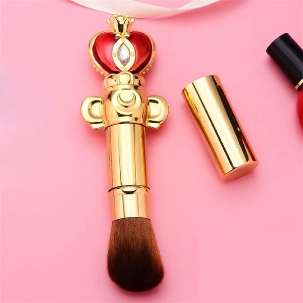 Eda Luxury Beauty Profesyonel Kabuki Makyaj Fırçası Kapaklı Yumuşak Çok Amaçlı Kontür Bronzer Aydınlatıcı Makeup Brush Makyaj Fırça ve Aksesuarları Fiyatı