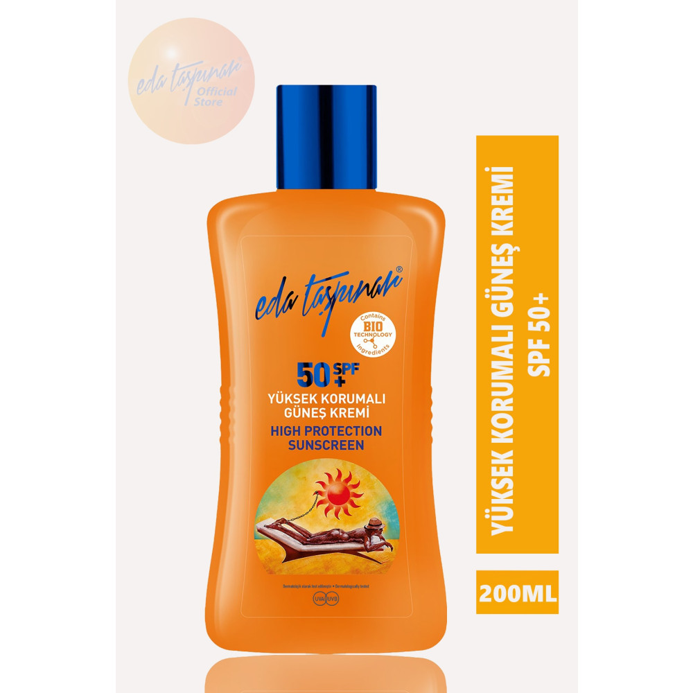 Eda Taşpınar Yüksek Korumalı Güneş Kremi Spf50+ - 200 Ml Güneş Kremleri ve Losyonları Fiyatı