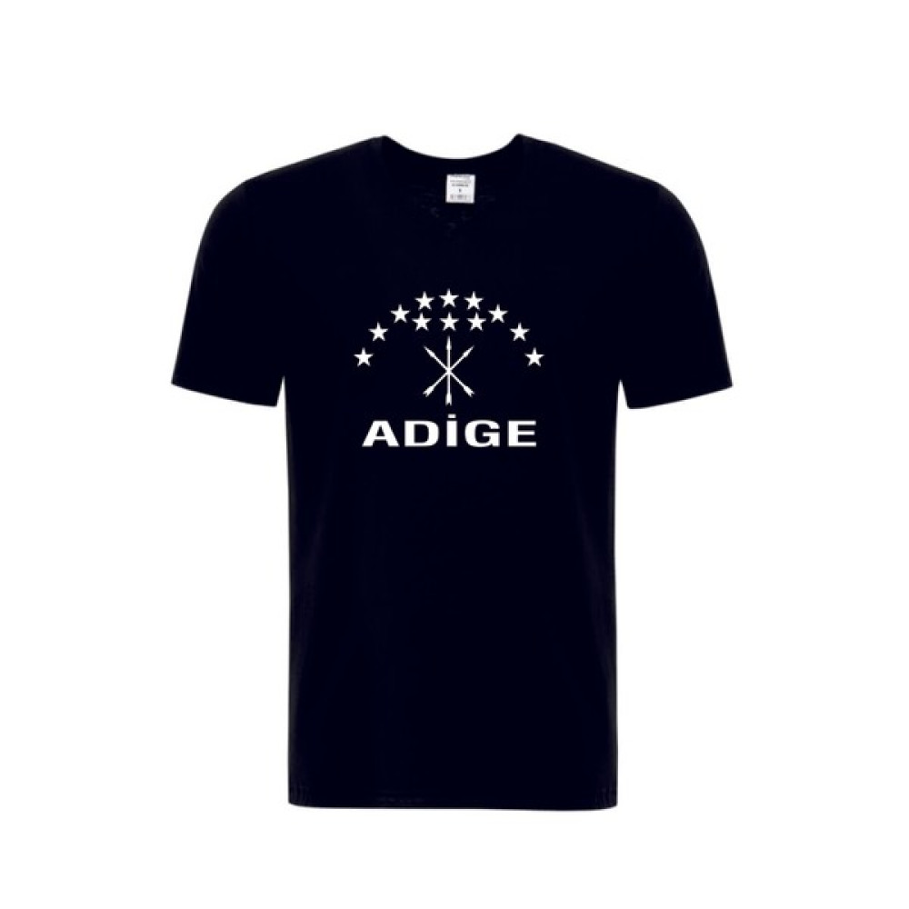 Edalı Adige Sembol Baskılı Tshirt Bayan T-shirt Fiyatı