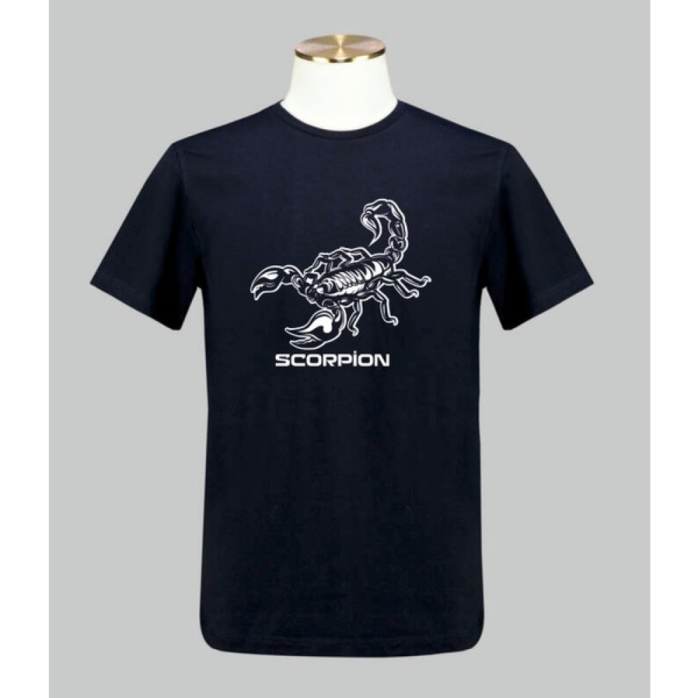 Edalı Akrep Baskılı Tişört Erkek T-shirt Fiyatı