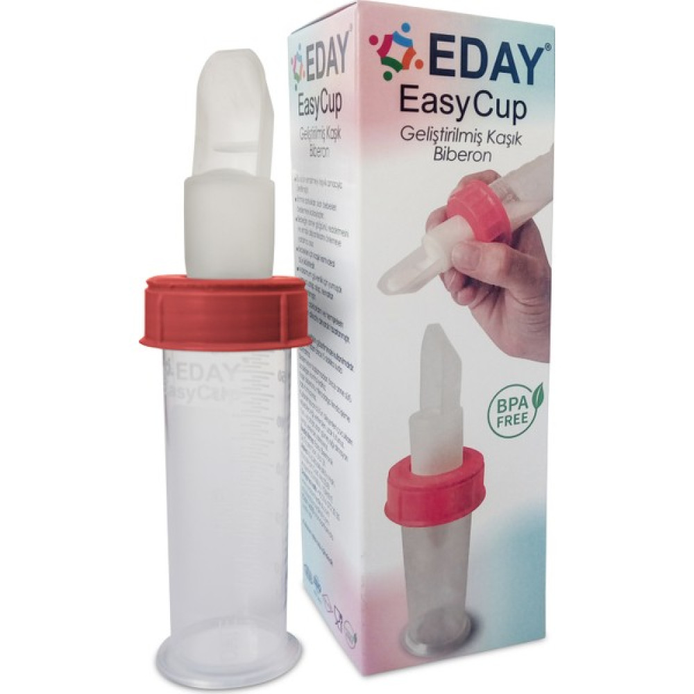 Eday Easy Cup Kaşıklı Biberon 60 ml Biberon Fiyatı