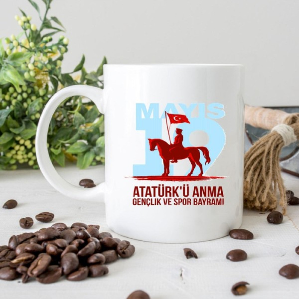 Edda Gift Atatürk Baskılı Kupa Bardak - Atatürk Kupa Hediye 6 Fincan / Bardak / Kahve Takımı Fiyatı