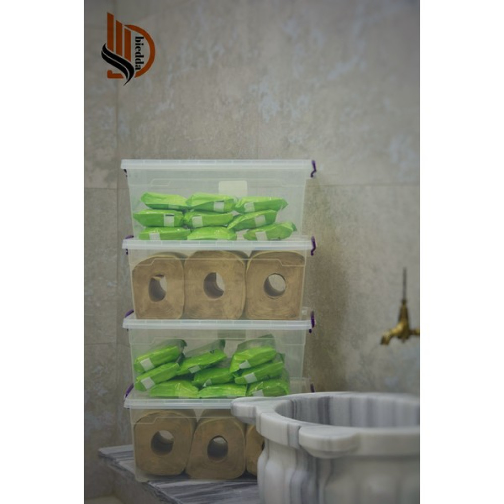 Edda Plastik Kilitli Kapaklı Yatay Saklama ve Erzak Kabı 20 Litre - 4 Adet Oto Boyaları Fiyatı