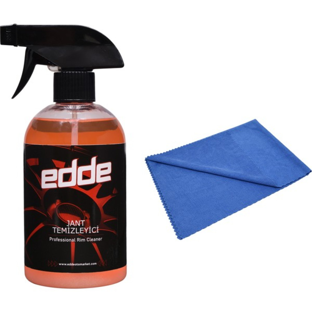Edde Araba Araç Oto Jant Temizleyici Parlatıcı Jant Temizleme Demir Tozu 500 Ml ve Mikrofiber Bez Seti Oto Genel Temizlik Fiyatı