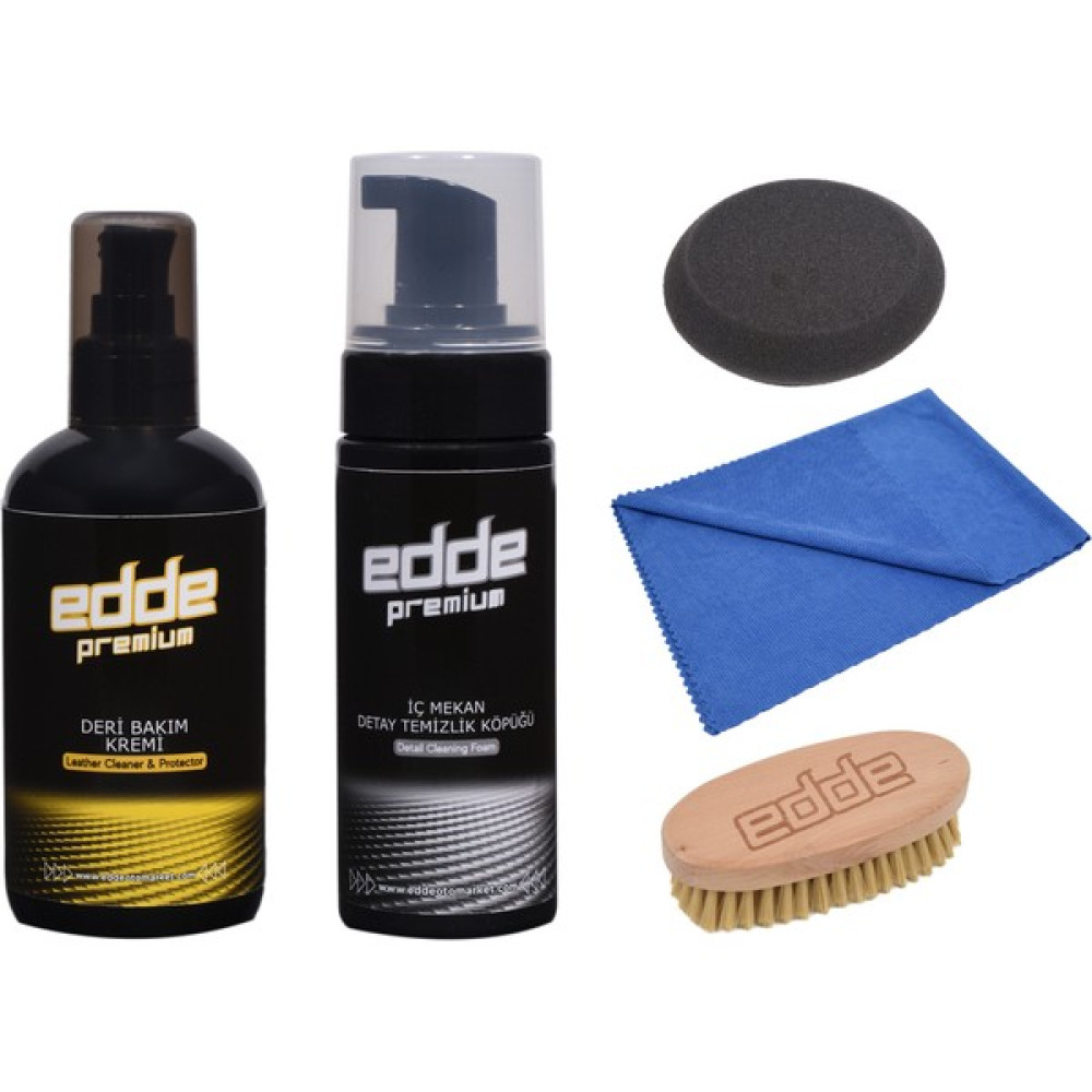 Edde Araba Araç Oto Premium Oto Deri Koltuk Temizlik ve Bakım Setı Pro Oto Detailing Oto Genel Temizlik Fiyatı