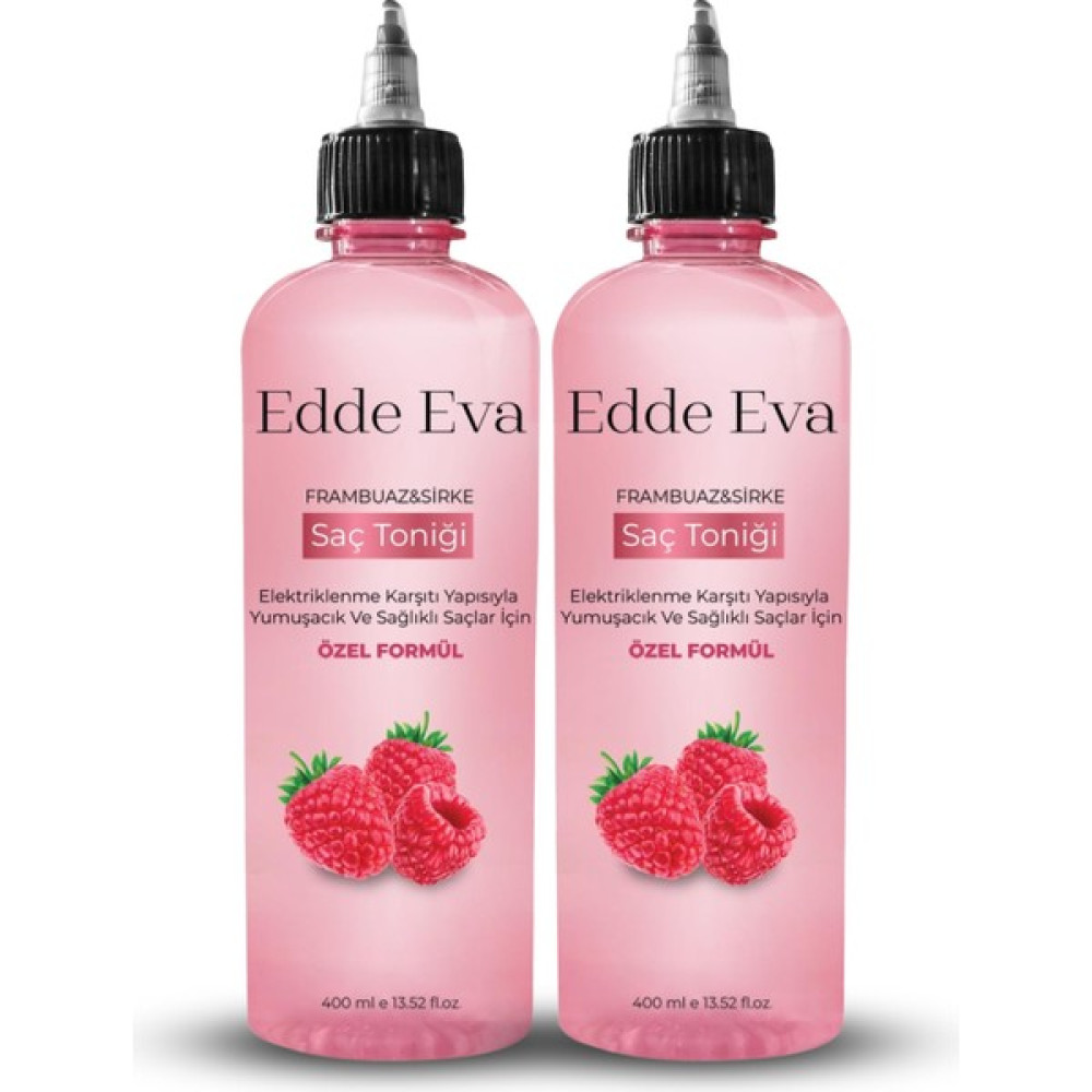 Edde Eva Frambuaz & Sirke Saç Toniği 400 ml 2'li Saç Bakım Maskeleri & Serumlar & Spreyler Fiyatı