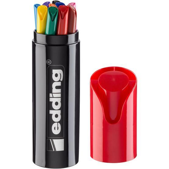 Edding 10'Lu Silindir Kutu Edn-Ed1200k10999 Grafik Kalemi