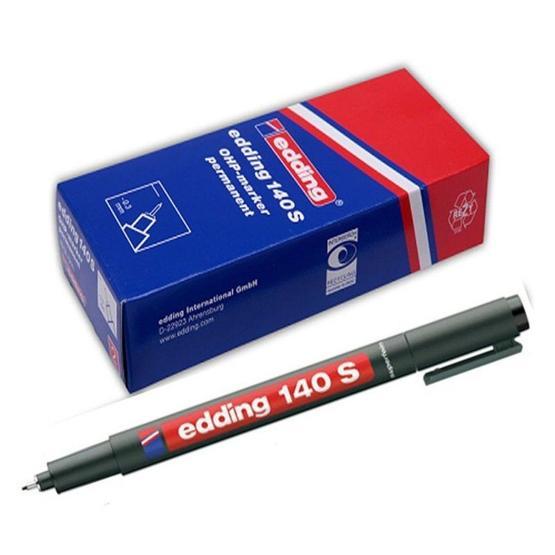 Edding 140S Cam Cd Asetat Kırmızı 10' Lu Paket Permanent Kalem CD-DVD-Asetat Kalemi Fiyatı