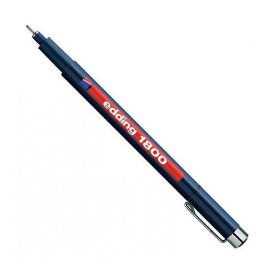 Edding 1800 Siyah 0.3 mm Teknik Çizim Kalemi