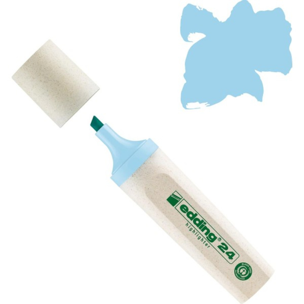 Edding 24 Ecoline Fosforlu Kalem Pastel Mavi Fosforlu Kalem Fiyatı