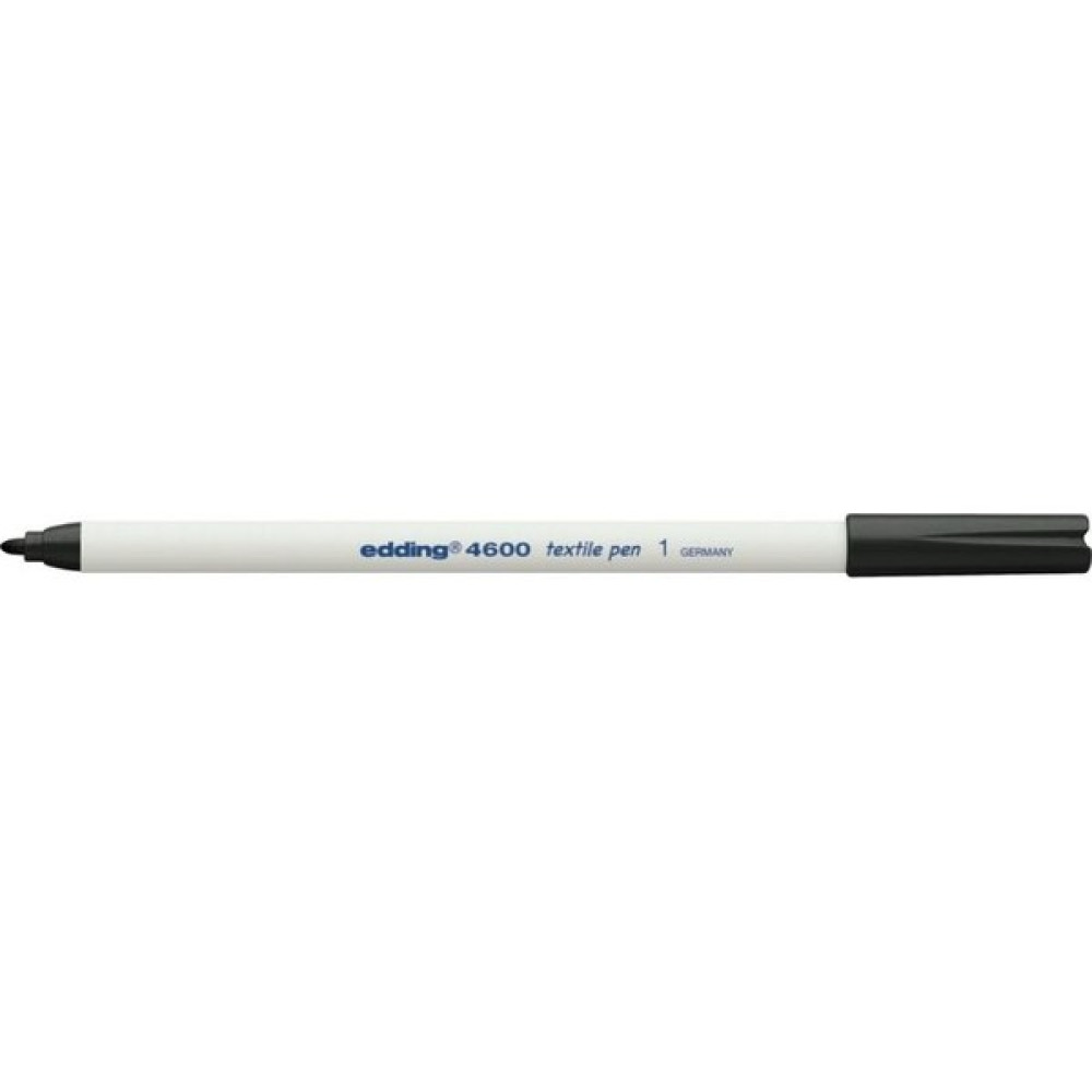 Edding 4600 Tekstil Kumaş Boyama Kalemi Black Keçe Uçlu Kalem Fiyatı