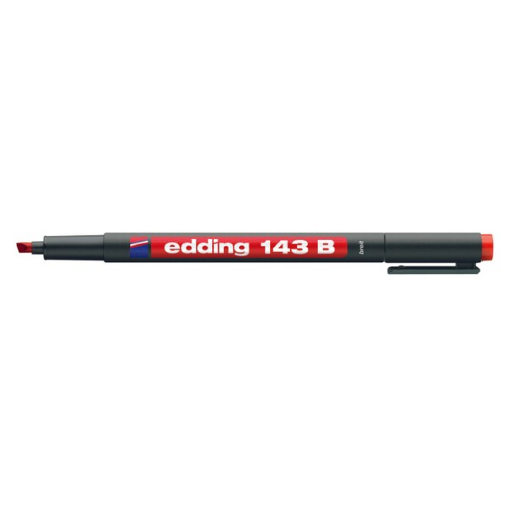 Edding Asetat Kalemi E-143B Kırmızı CD-DVD-Asetat Kalemi Fiyatı