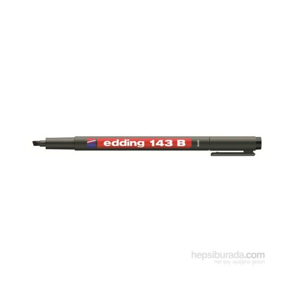 Edding Asetat Kalemi E-143B Siyah Ed14301 CD-DVD-Asetat Kalemi Fiyatı
