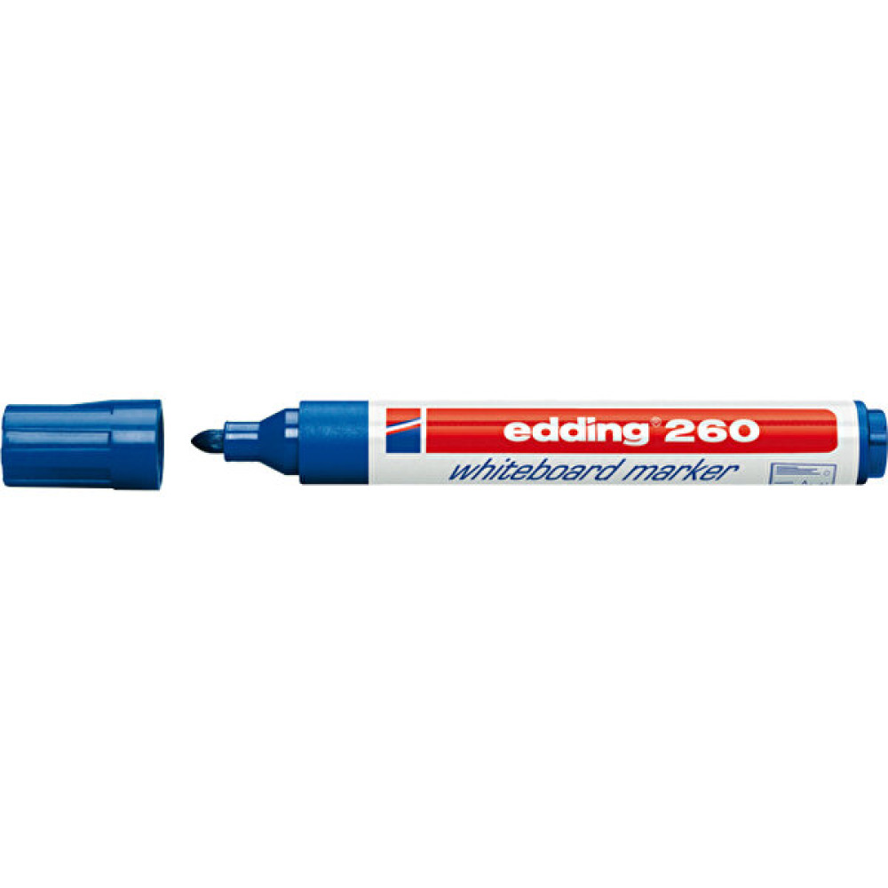 Edding Beyaz Tahta Kalemi E-260 Mavi 10 Lu Yazı Tahtası Kalemi Fiyatı