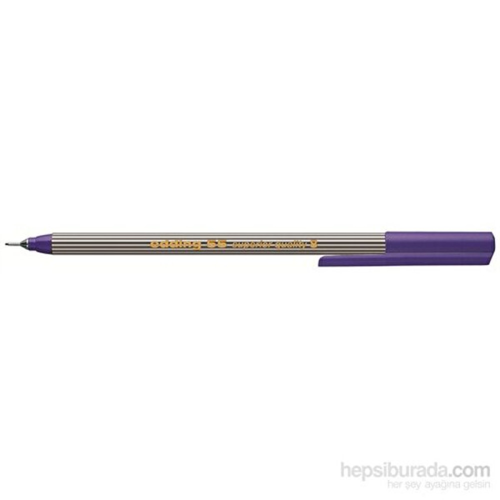 Edding Fine Pen Mor E-55 Keçe Uçlu Kalem Fiyatı