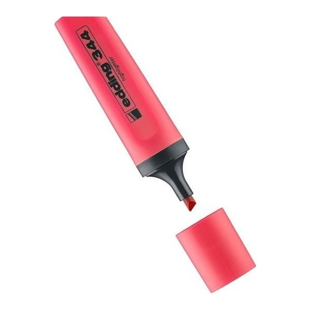 Edding Fosforlu Kalem E-344 Kırmızı Fosforlu Kalem Fiyatı