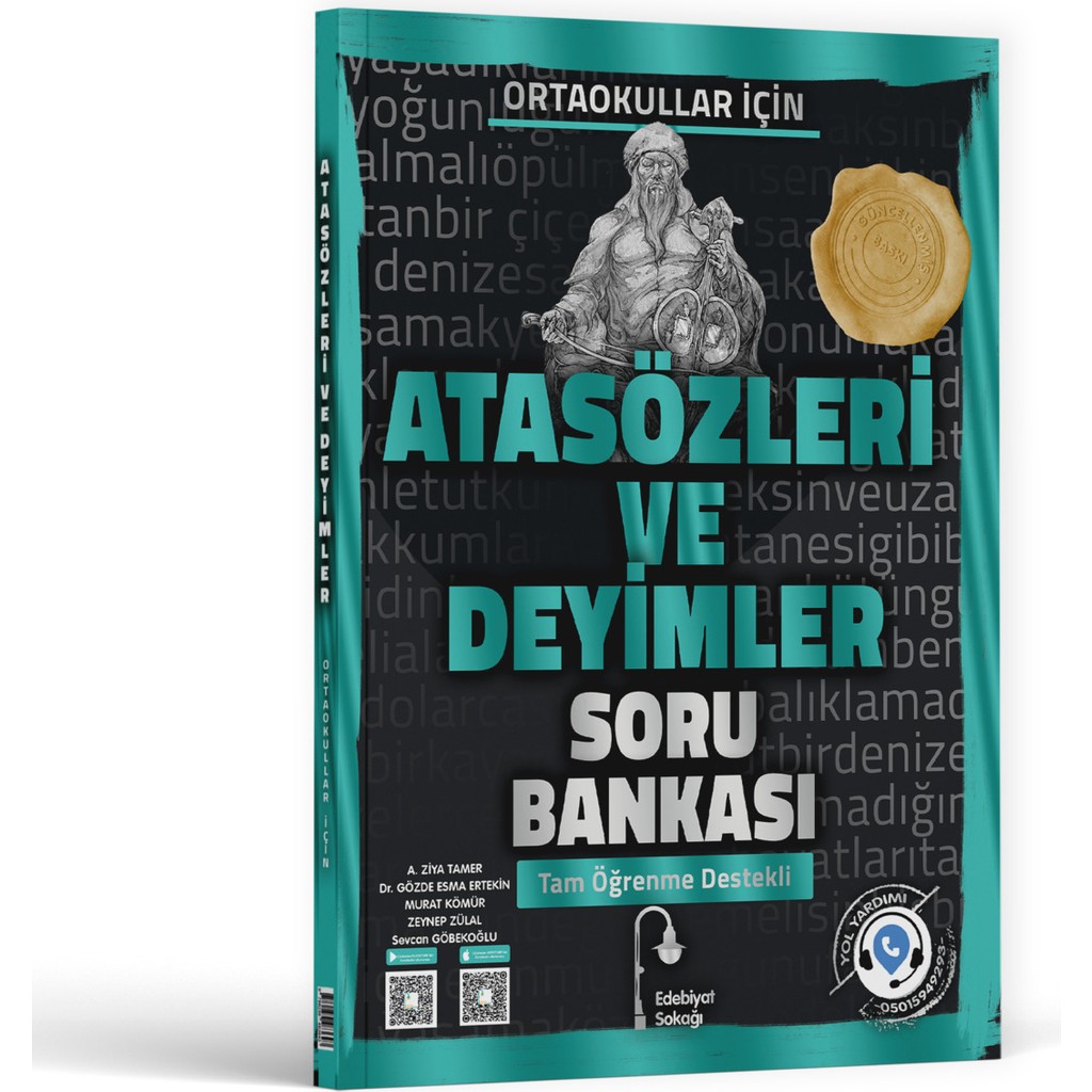 Edebiyat Sokağı 5. 6. 7. 8. Sınıf Atasözleri ve Deyimler Soru Bankası 2026 Temel Yeterlilik Testi (TYT) Fiyatı
