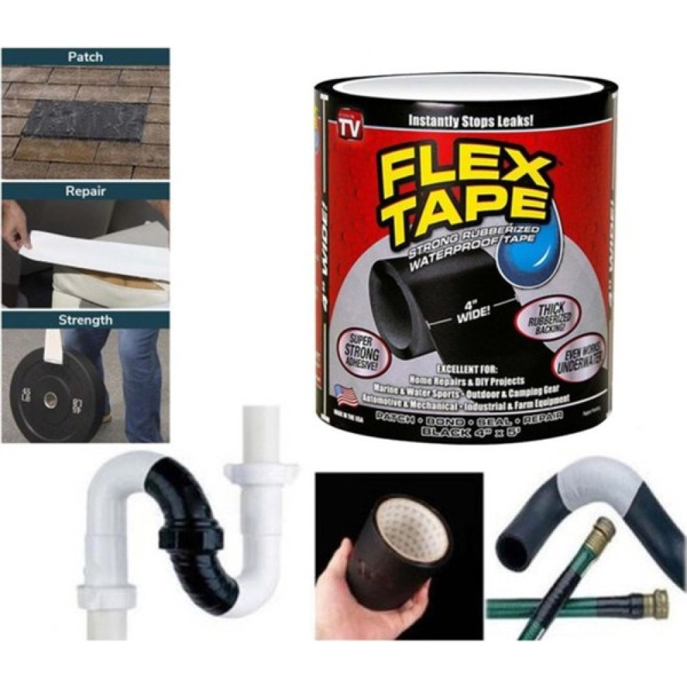 Edessa Flex Tape Bant Su Geçirmez Yapışkan Bant Conta Yama Kamp Çadırı Tamir Onarım Bandı Nalburiye & Hırdavat Fiyatı